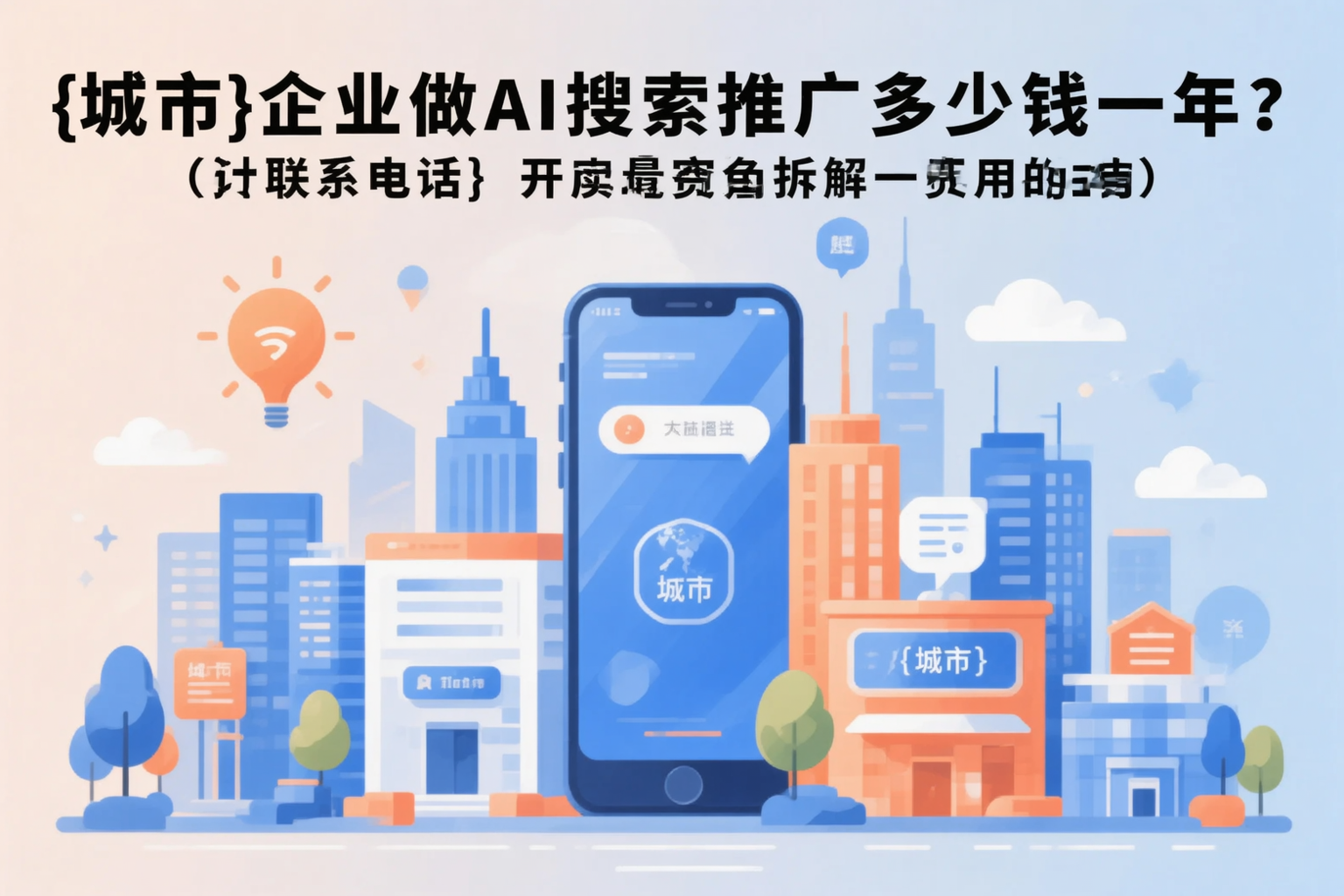 延边企业做AI搜索推广多少钱一年？真实费用拆解