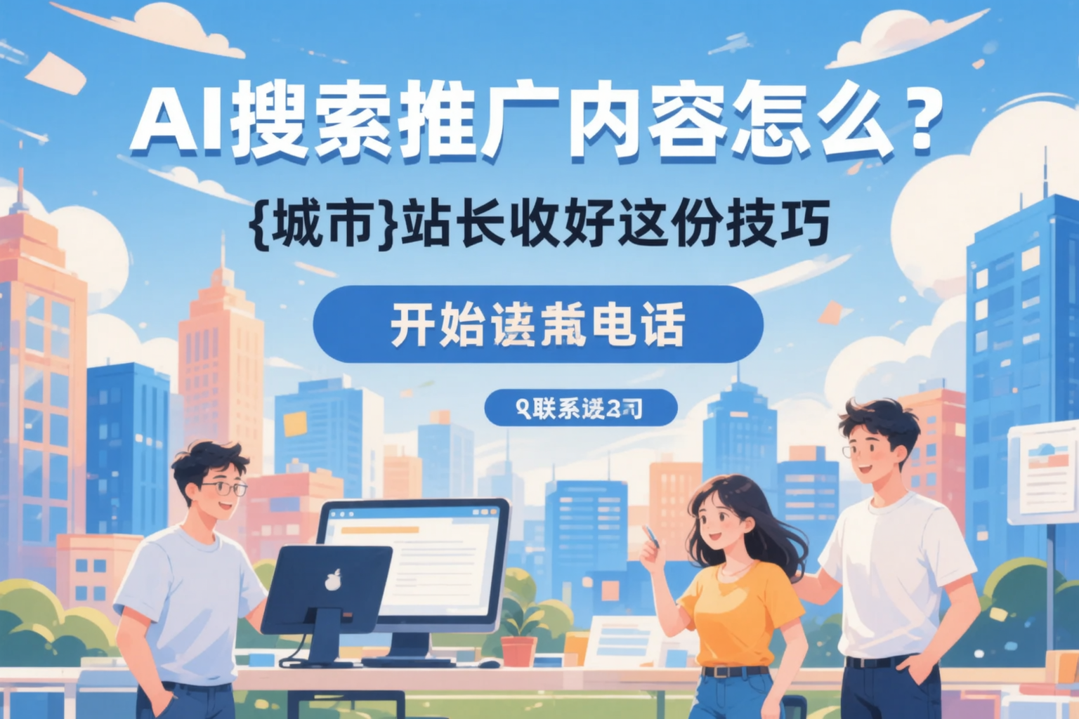 AI搜索推广内容怎么写？延边站长收好这份技巧