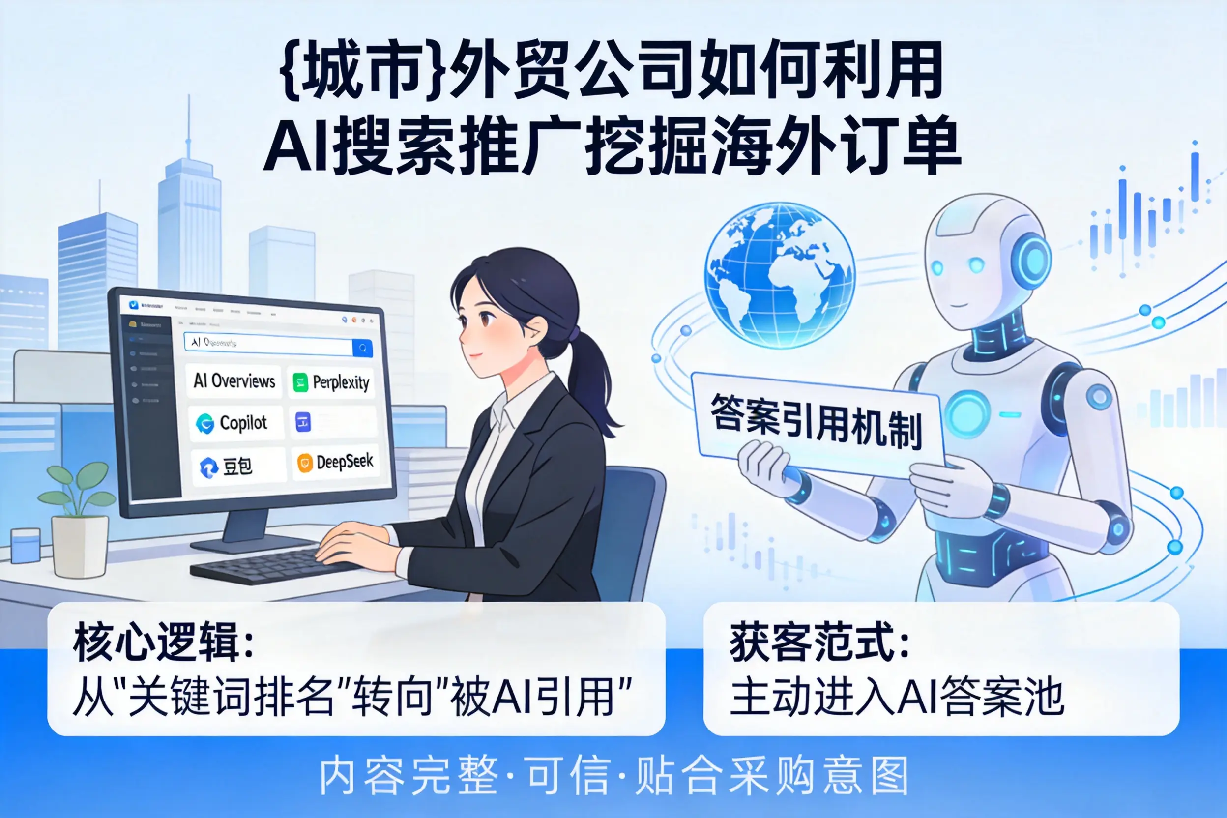延边外贸公司如何利用AI搜索推广挖掘海外订单