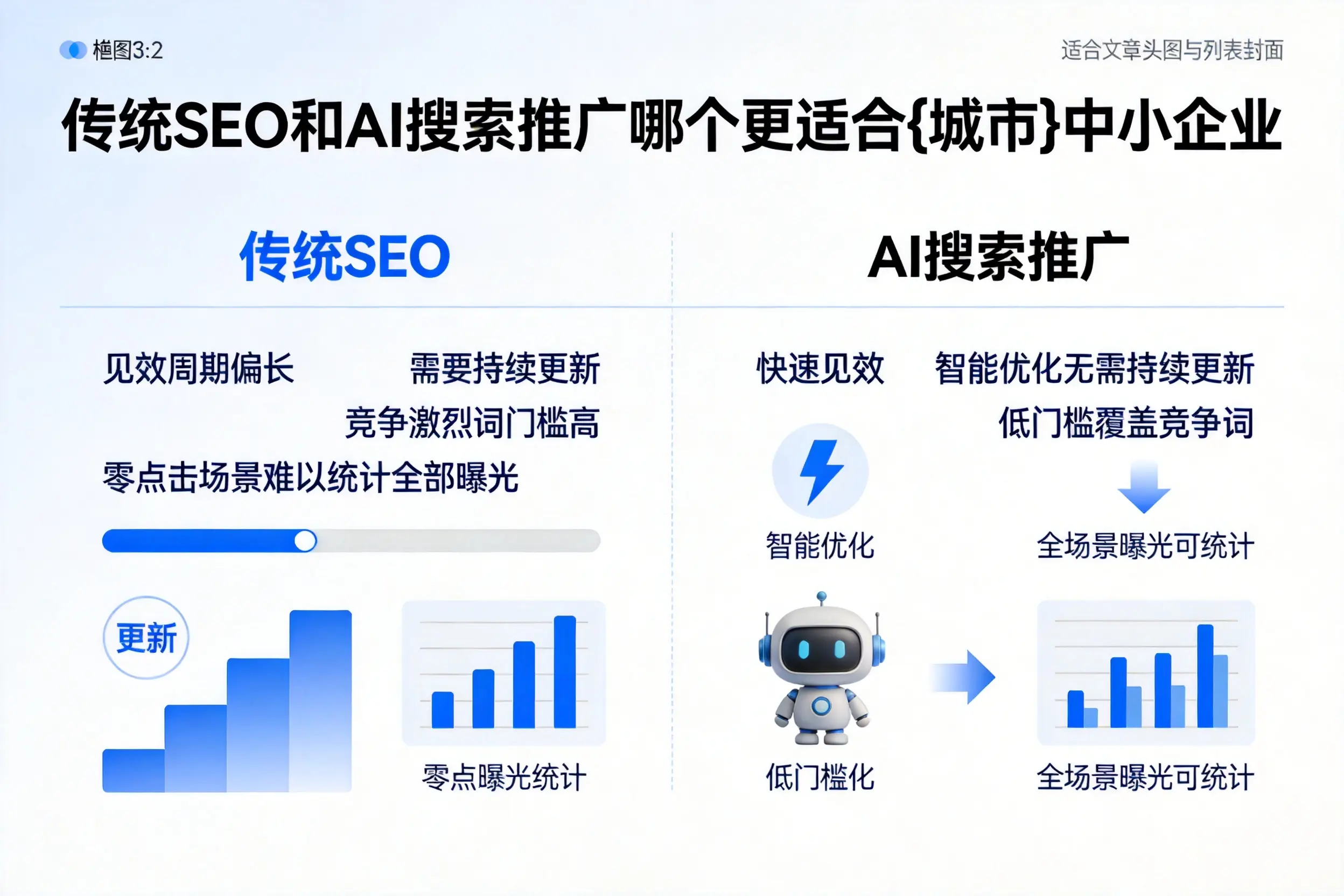 传统SEO和AI搜索推广哪个更适合延边中小企业
