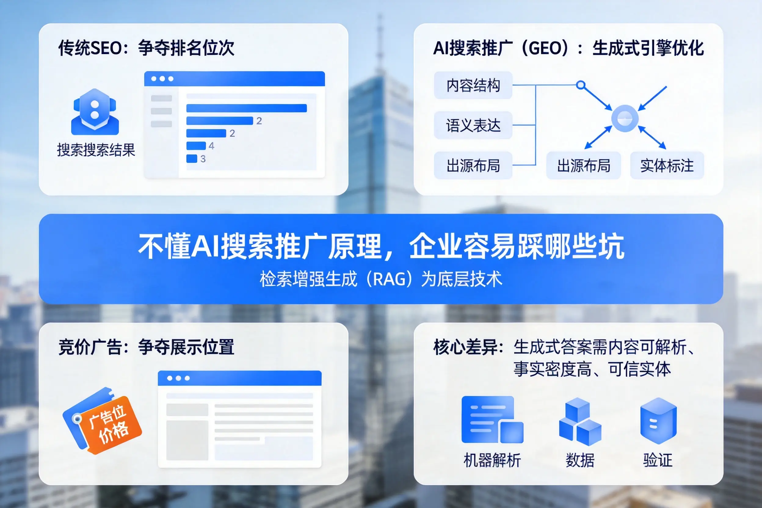 不懂AI搜索推广原理，延边企业容易踩哪些坑