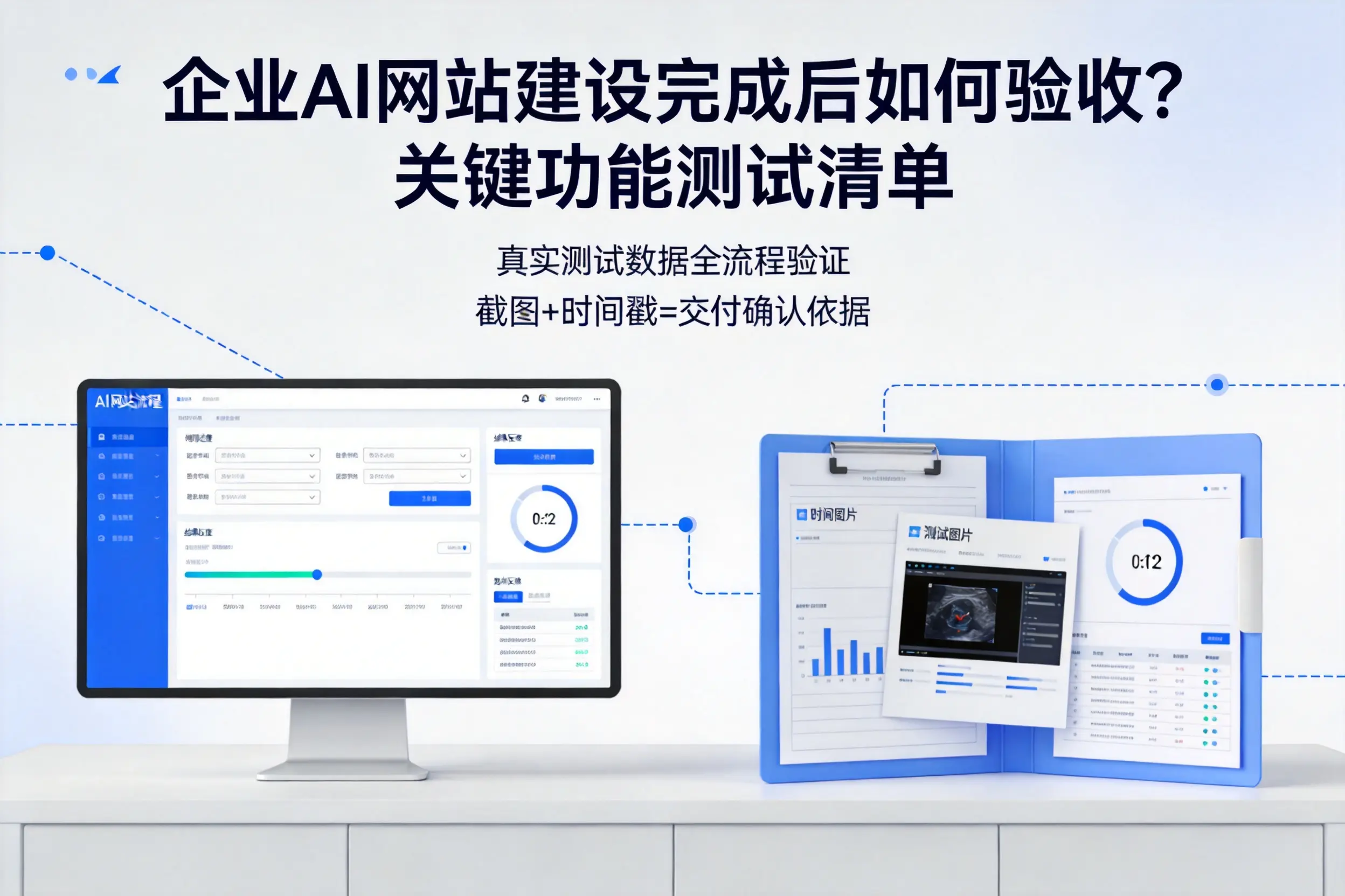 延边企业AI网站建设完成后如何验收?关键功能测试清单