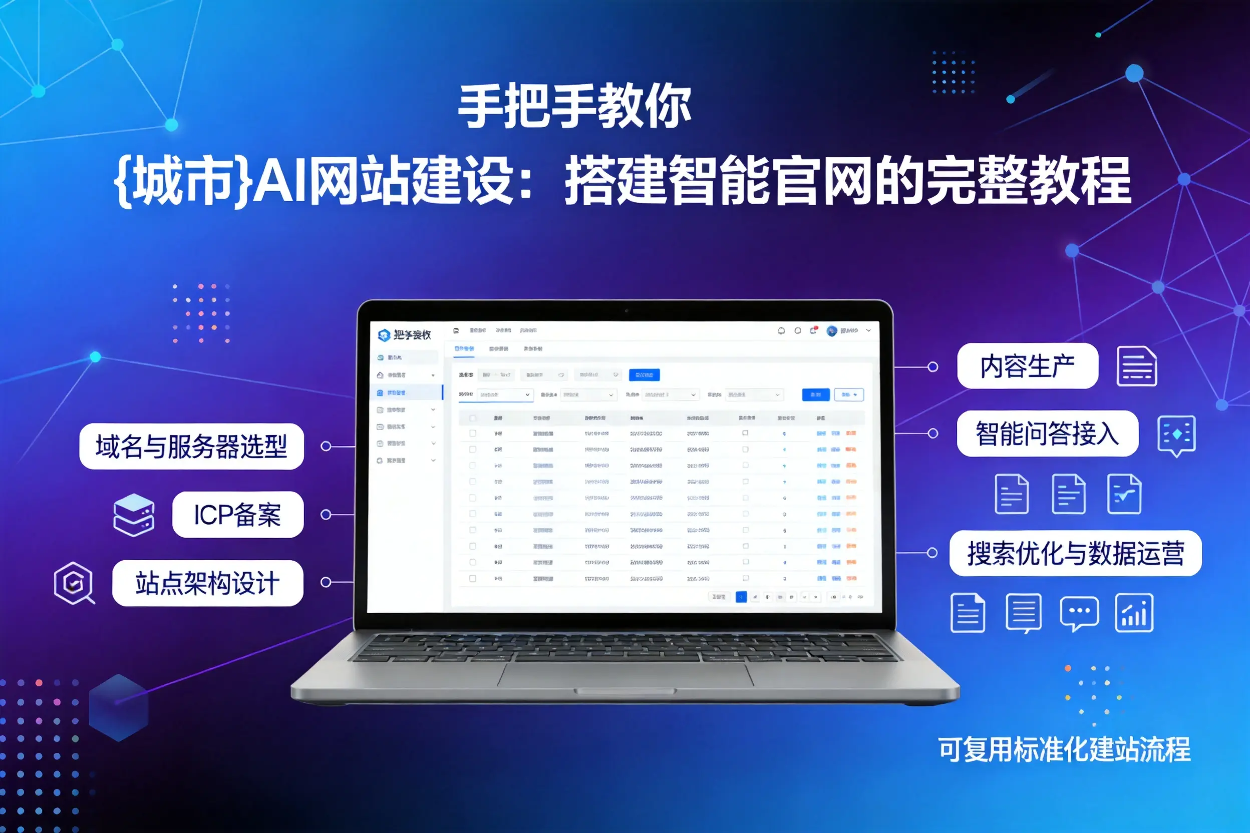 手把手教你延边AI网站建设：搭建智能官网的完整教程