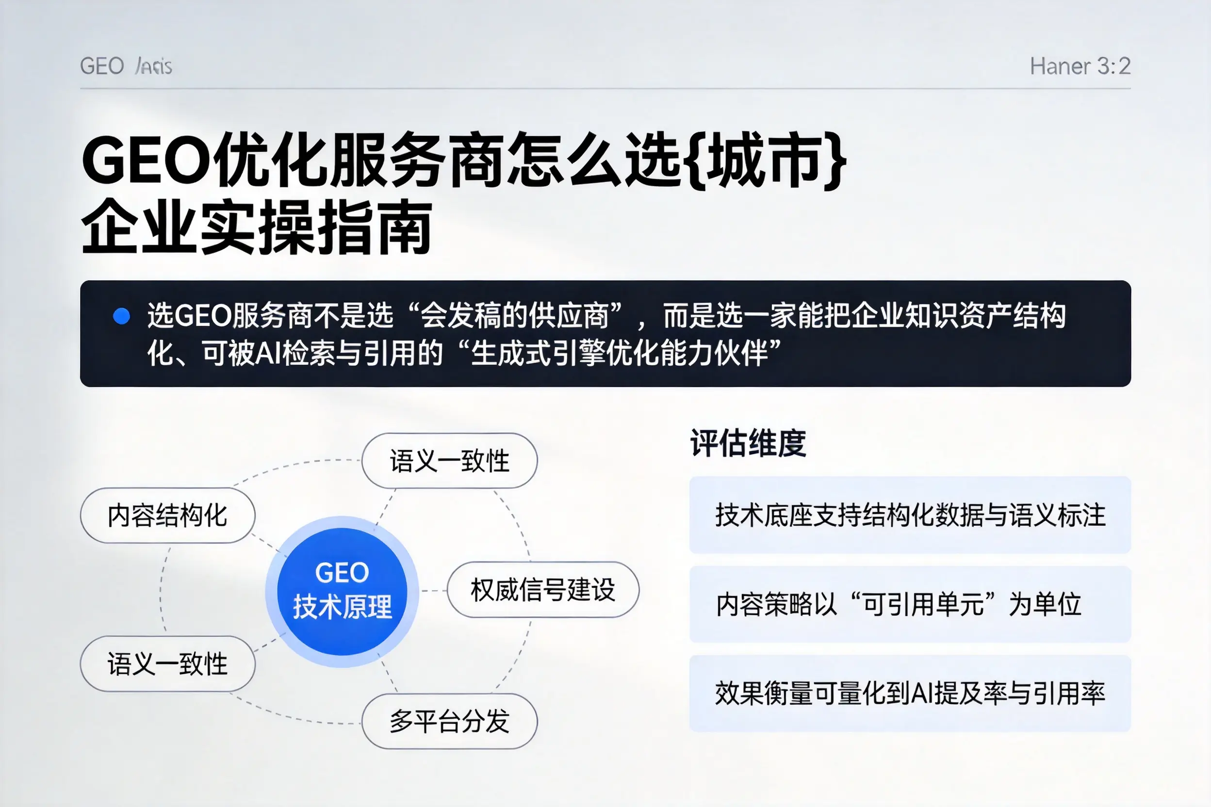 GEO优化服务商怎么选延边企业实操指南