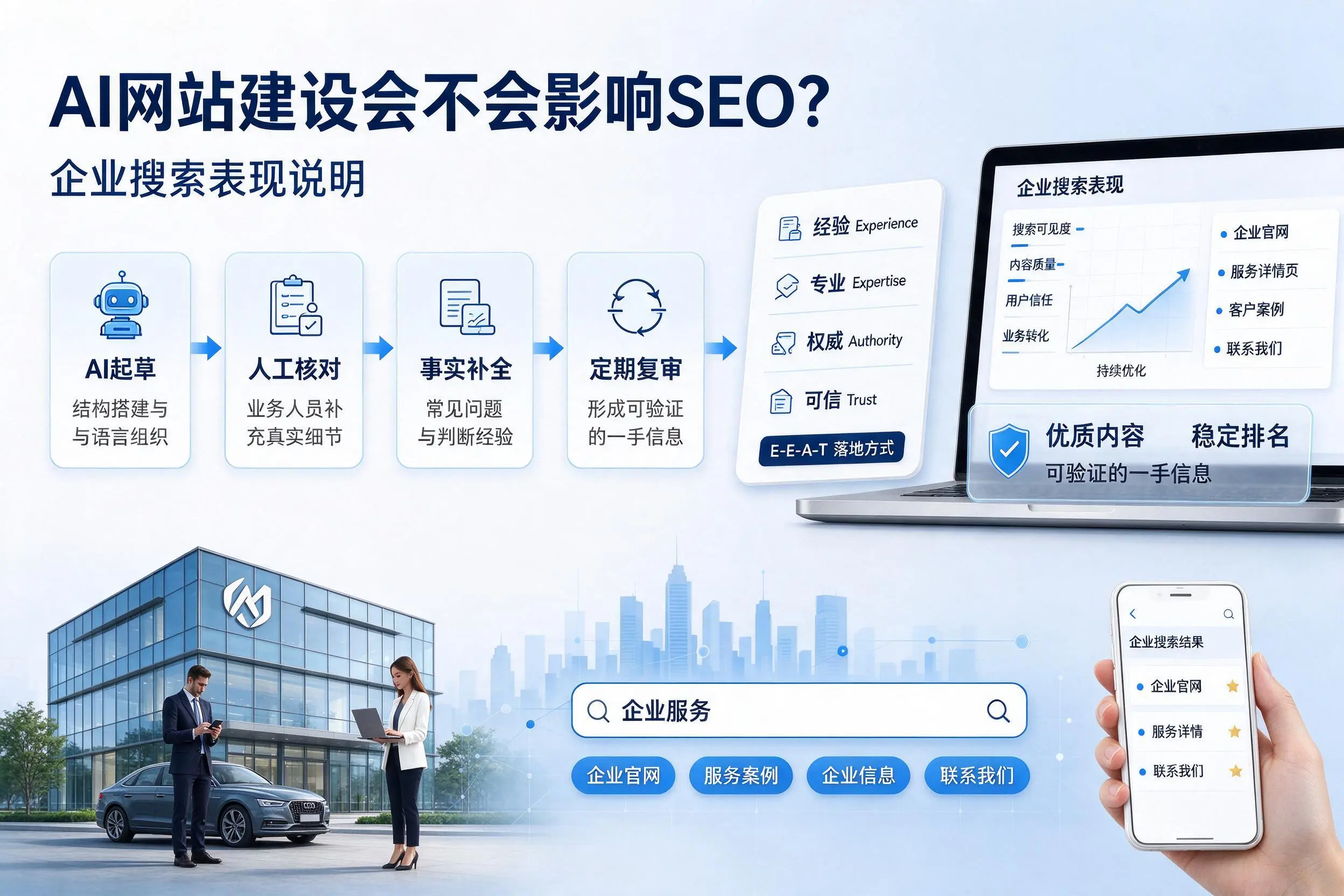AI网站建设会不会影响SEO?延边企业搜索表现说明