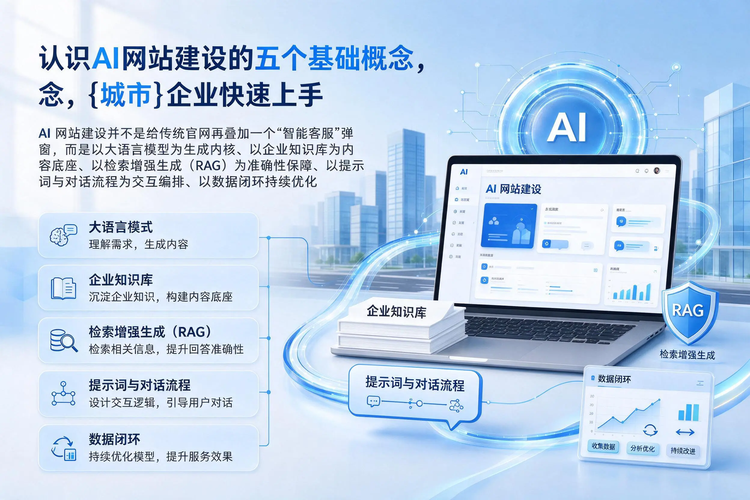 认识AI网站建设的五个基础概念,延边企业快速上手
